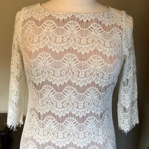 Jessica Howard Alencon Lace Dress
